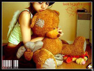 o ke c mimi un pti ange et un gro nounours