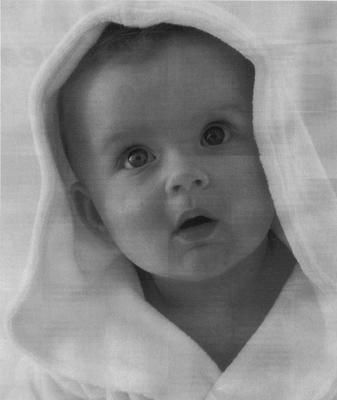 un jolie bébé