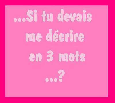 Alors??? soyé pa tro méchan LOL